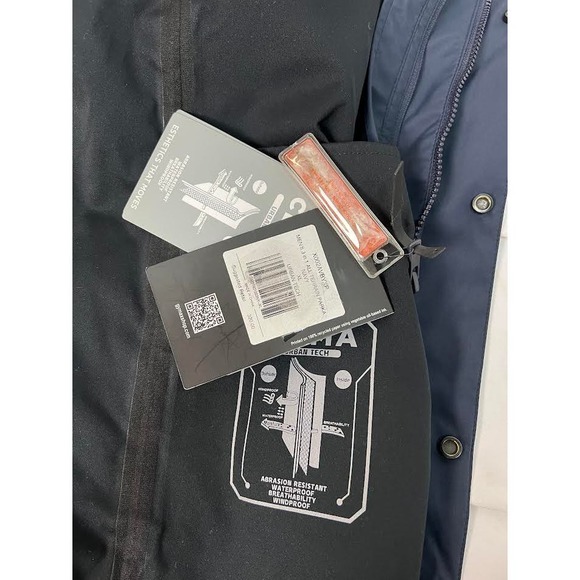 NWT! GYMAX MEN'S 3 IN 1 ALL TERRAIN PARKA NAVY  X-LARGE - Picture 5 of 10